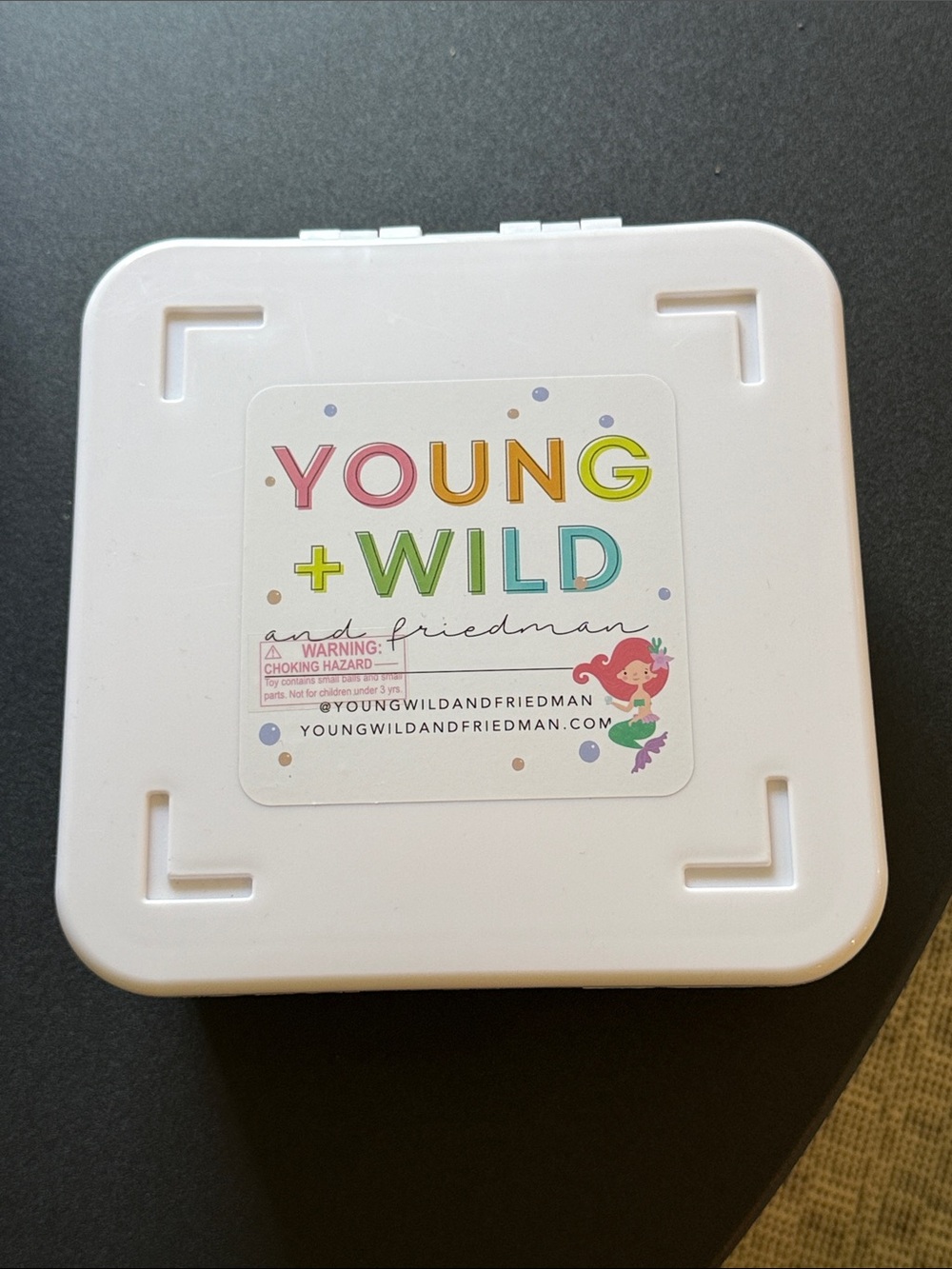 White Kids Storage Case